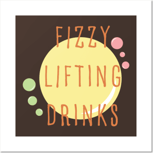 fizzy lifting drinks Posters and Art